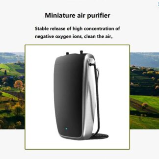 This is the finest wearable air purifier shown to emit millions negative ions every second that attach to and help remove a variety of pathogens from the air.